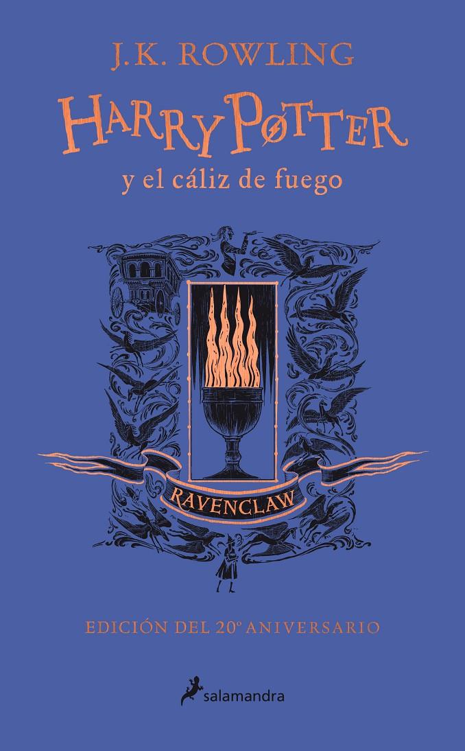 HARRY POTTER Y EL CÁLIZ DE FUEGO (EDICIÓN RAVENCLAW DEL 20º ANIVERSARIO) (HARRY | 9788418174384 | ROWLING, J.K. | Llibreria La Font de Mimir - Llibreria online Barcelona - Comprar llibres català i castellà