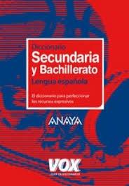 DICCIONARIO SECUNDARIA Y BACHILLERATO LENGUA ESPAÑOLA | 9788483329931 | VOX | Llibreria La Font de Mimir - Llibreria online Barcelona - Comprar llibres català i castellà