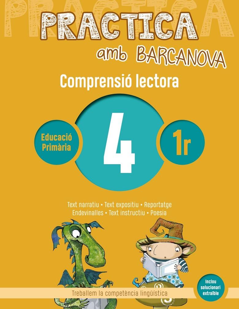 PRACTICA AMB BARCANOVA 4. COMPRENSIÓ LECTORA  | 9788448948474 | CAMPS, MONTSERRAT/CANELA, TERESA | Llibreria La Font de Mimir - Llibreria online Barcelona - Comprar llibres català i castellà