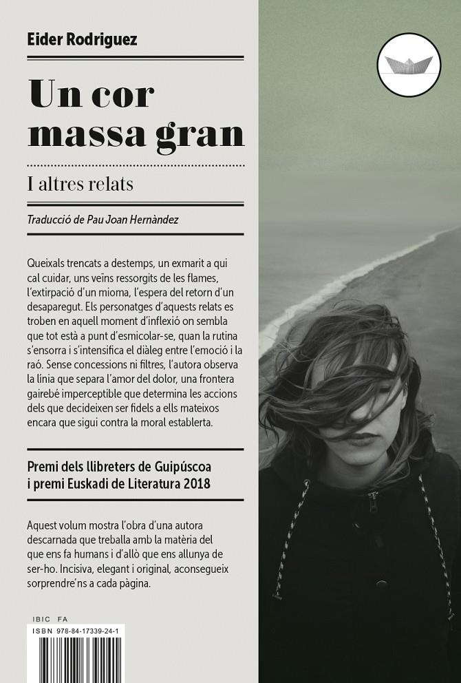 UN COR MASSA GRAN | 9788417339241 | RODRIGUEZ MARTIN, EIDER | Llibreria La Font de Mimir - Llibreria online Barcelona - Comprar llibres català i castellà
