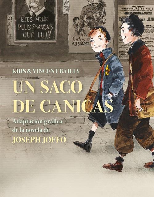 UN SACO DE CANICAS (NOVELA GRÁFICA) | 9788466349673 | JOFFO, JOSEPH | Llibreria La Font de Mimir - Llibreria online Barcelona - Comprar llibres català i castellà