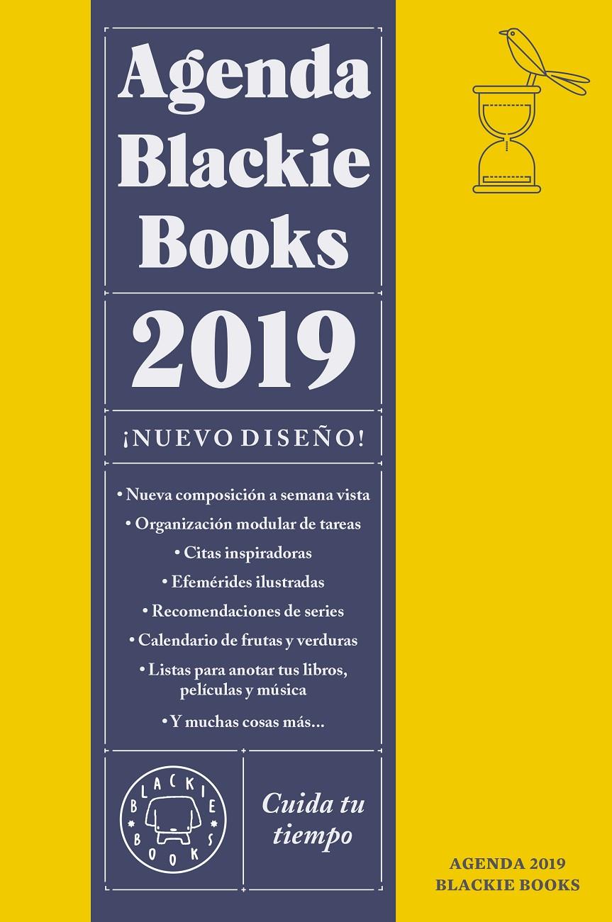 AGENDA BLACKIE BOOKS 2019 | 9788417059866 | Llibreria La Font de Mimir - Llibreria online Barcelona - Comprar llibres català i castellà