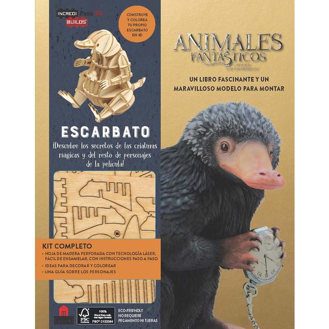 INCREDIBUILDS ANIMALES FANTÁSTICOS ESCARBATO | 9788893670111 | AA., VV.; | Llibreria La Font de Mimir - Llibreria online Barcelona - Comprar llibres català i castellà