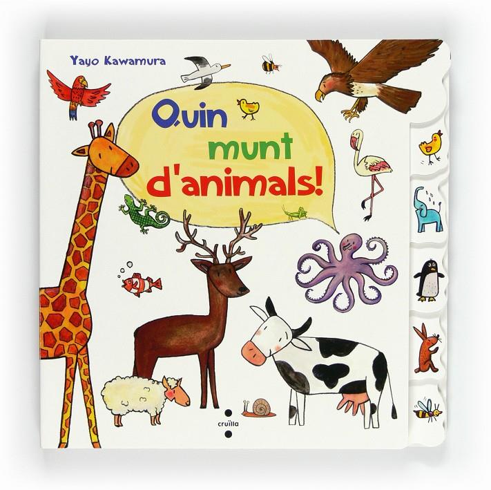 C-QUIN MUNT D'ANIMALS! | 9788466128841 | KAWAMURA, YAYO | Llibreria La Font de Mimir - Llibreria online Barcelona - Comprar llibres català i castellà