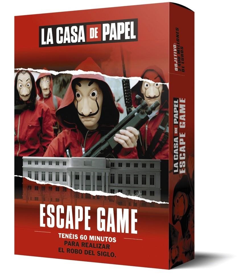 LA CASA DE PAPEL. ESCAPE GAME | 9788417720438 | LAROUSSE EDITORIAL | Llibreria La Font de Mimir - Llibreria online Barcelona - Comprar llibres català i castellà