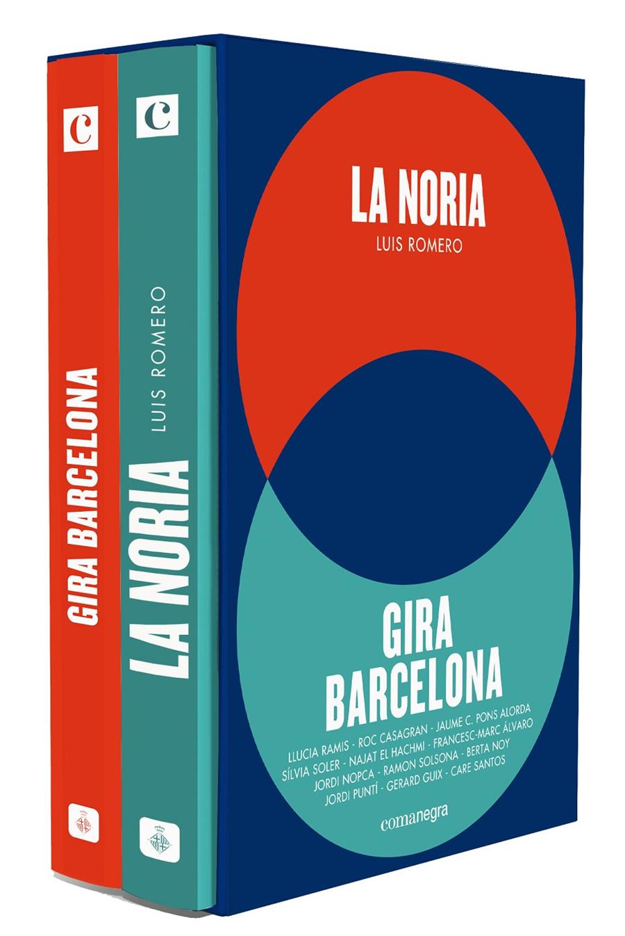 LA NORIA + GIRA BARCELONA (PACK) | 9788416605385 | ROMERO, LUIS/RAMIS, LLUCIA/SOLER, SÍLVIA/EL HACHMI, NAJAT/PUNTÍ, JORDI/SANTOS, CARE/CASAGRAN, ROC/PO | Llibreria La Font de Mimir - Llibreria online Barcelona - Comprar llibres català i castellà