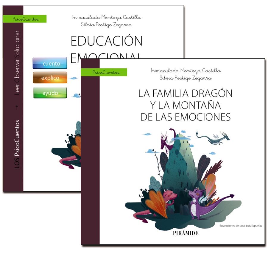 GUÍA: EDUCACIÓN EMOCIONAL+ CUENTO: LA FAMILIA DRAGÓN Y LA MONTAÑA DE LAS EMOCION | 9788436842005 | MONTOYA CASTILLA, INMACULADA/POSTIGO ZEGARRA, SILVIA | Llibreria La Font de Mimir - Llibreria online Barcelona - Comprar llibres català i castellà