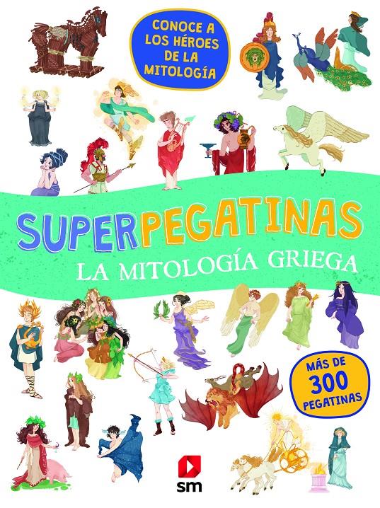SUPERPEGATINAS LA MITOLOGÍA GRIEGA | 9788413184708 | VARIOS AUTORES, | Llibreria La Font de Mimir - Llibreria online Barcelona - Comprar llibres català i castellà