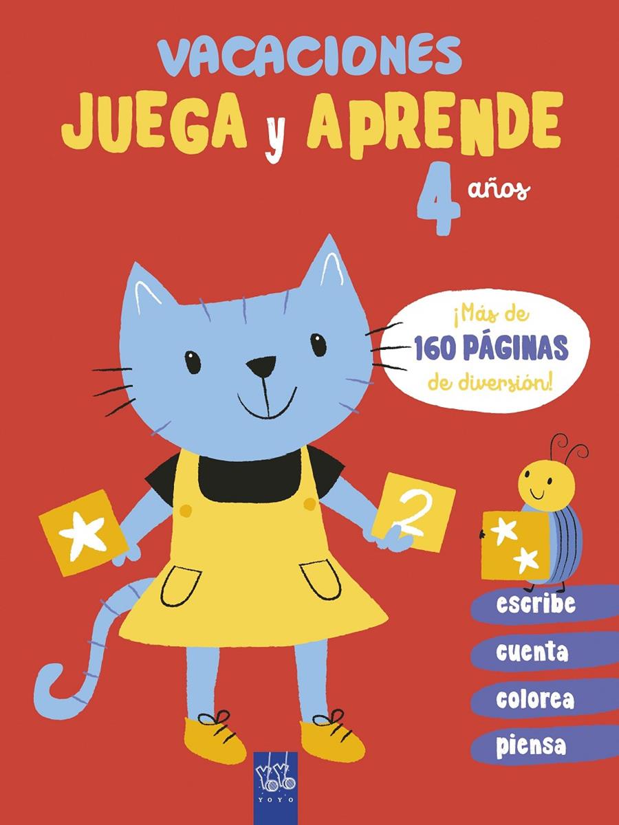 VACACIONES. JUEGA Y APRENDE. 4 AÑOS | 9788408206064 | YOYO | Llibreria La Font de Mimir - Llibreria online Barcelona - Comprar llibres català i castellà