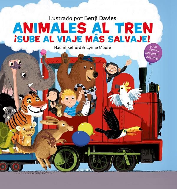 ANIMALES AL TREN | 9788408221586 | DAVIES, BENJI | Llibreria La Font de Mimir - Llibreria online Barcelona - Comprar llibres català i castellà