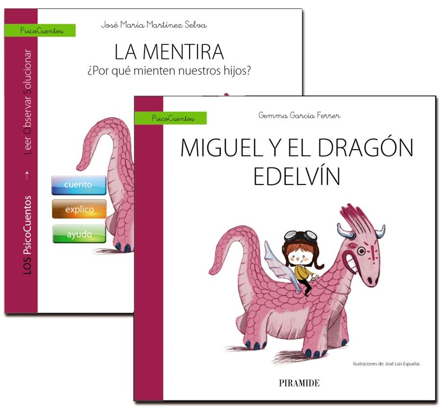 GUÍA: LA MENTIRA + CUENTO: MIGUEL Y EL DRAGÓN EDELVÍN | 9788436837513 | GARCÍA FERRER, GEMMA/MARTÍNEZ SELVA, JOSÉ MARÍA | Llibreria La Font de Mimir - Llibreria online Barcelona - Comprar llibres català i castellà