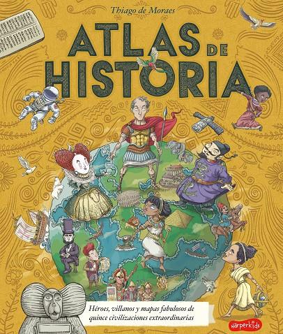 ATLAS DE HISTORIA | 9788418279003 | DE MORAES, THIAGO | Llibreria La Font de Mimir - Llibreria online Barcelona - Comprar llibres català i castellà