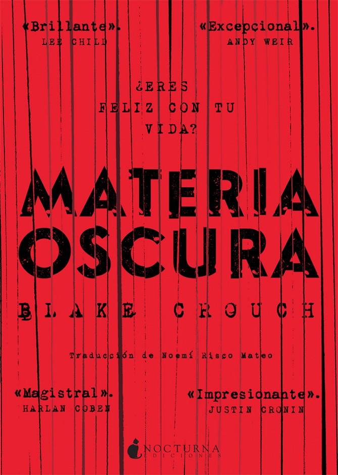 MATERIA OSCURA | 9788416858217 | CROUCH, BLAKE | Llibreria La Font de Mimir - Llibreria online Barcelona - Comprar llibres català i castellà