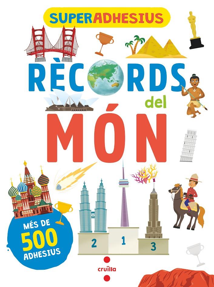 C-SUPERADHESIUS RECORDS DEL MON | 9788466146074 | LIBRI, DE AGOSTINI | Llibreria La Font de Mimir - Llibreria online Barcelona - Comprar llibres català i castellà