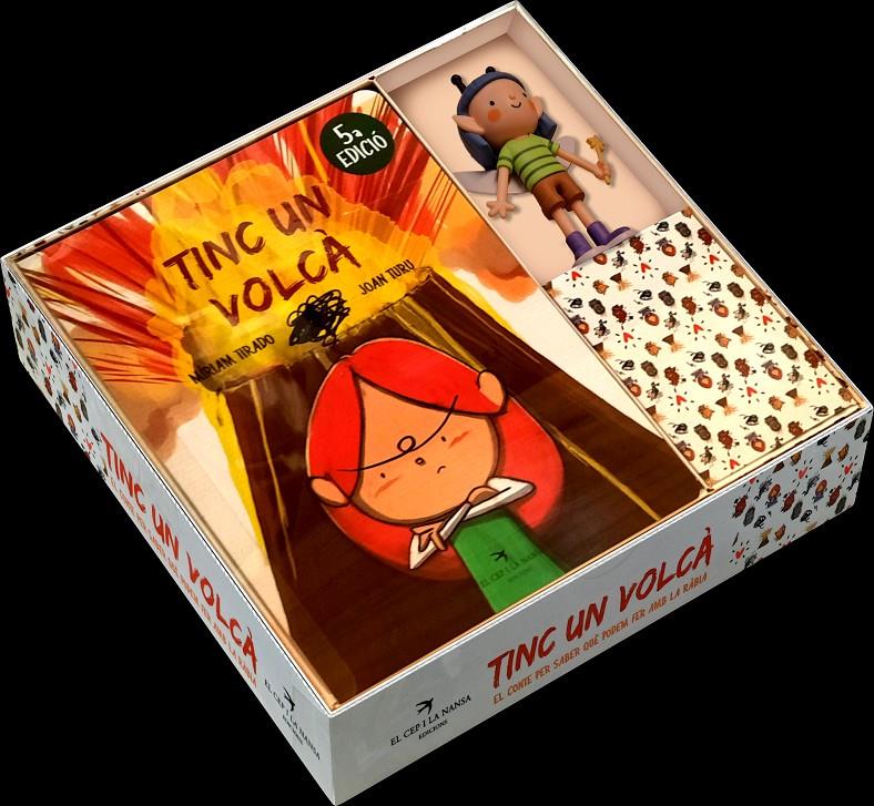 TINC UN VOLCÀ (EDICIÓ ESPECIAL LLIBRE + FIGURA) | 9788418522420 | TIRADO, MÍRIAM/TURU, JOAN | Llibreria La Font de Mimir - Llibreria online Barcelona - Comprar llibres català i castellà