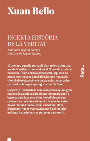 INCERTA HISTÒRIA DE LA VERITAT | 9788416738199 | BELLO, XUAN | Llibreria La Font de Mimir - Llibreria online Barcelona - Comprar llibres català i castellà