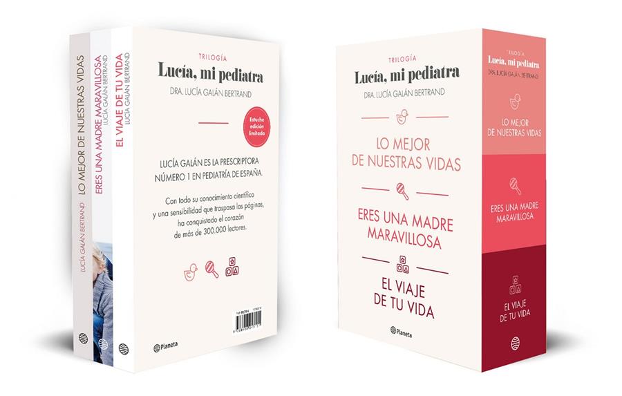 ESTUCHE TRILOGÍA DE LUCÍA, MI PEDIATRA | 9788408249221 | GALÁN BERTRAND, LUCÍA | Llibreria La Font de Mimir - Llibreria online Barcelona - Comprar llibres català i castellà