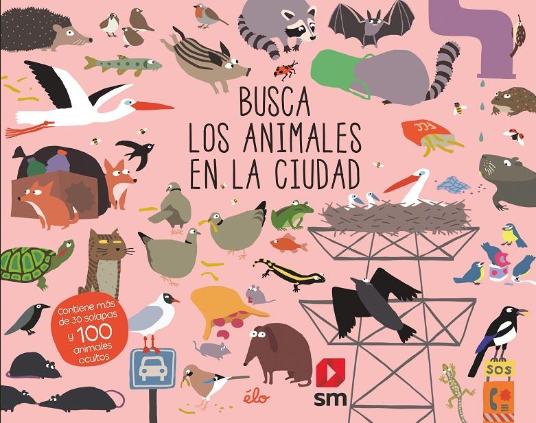 BUSCA LOS ANIMALES EN LA CIUDAD | 9788491829621 | SARBACANE,  EDICIONES | Llibreria La Font de Mimir - Llibreria online Barcelona - Comprar llibres català i castellà