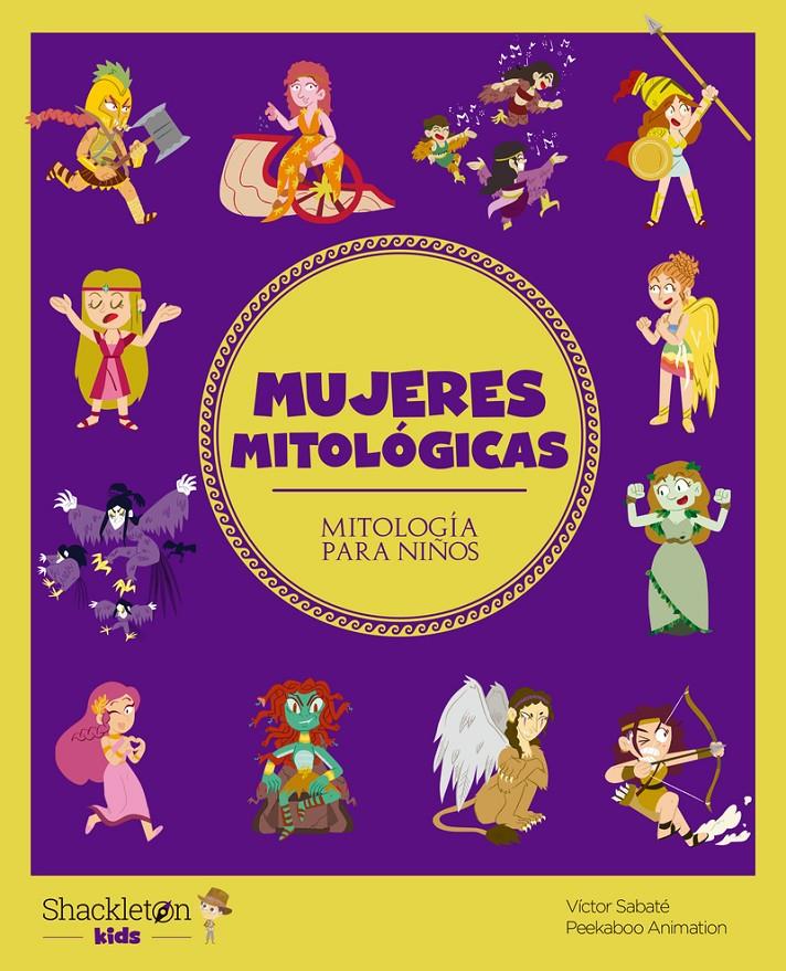 MUJERES MITOLÓGICAS | 9788413610801 | VÍCTOR SABATÉ | Llibreria La Font de Mimir - Llibreria online Barcelona - Comprar llibres català i castellà