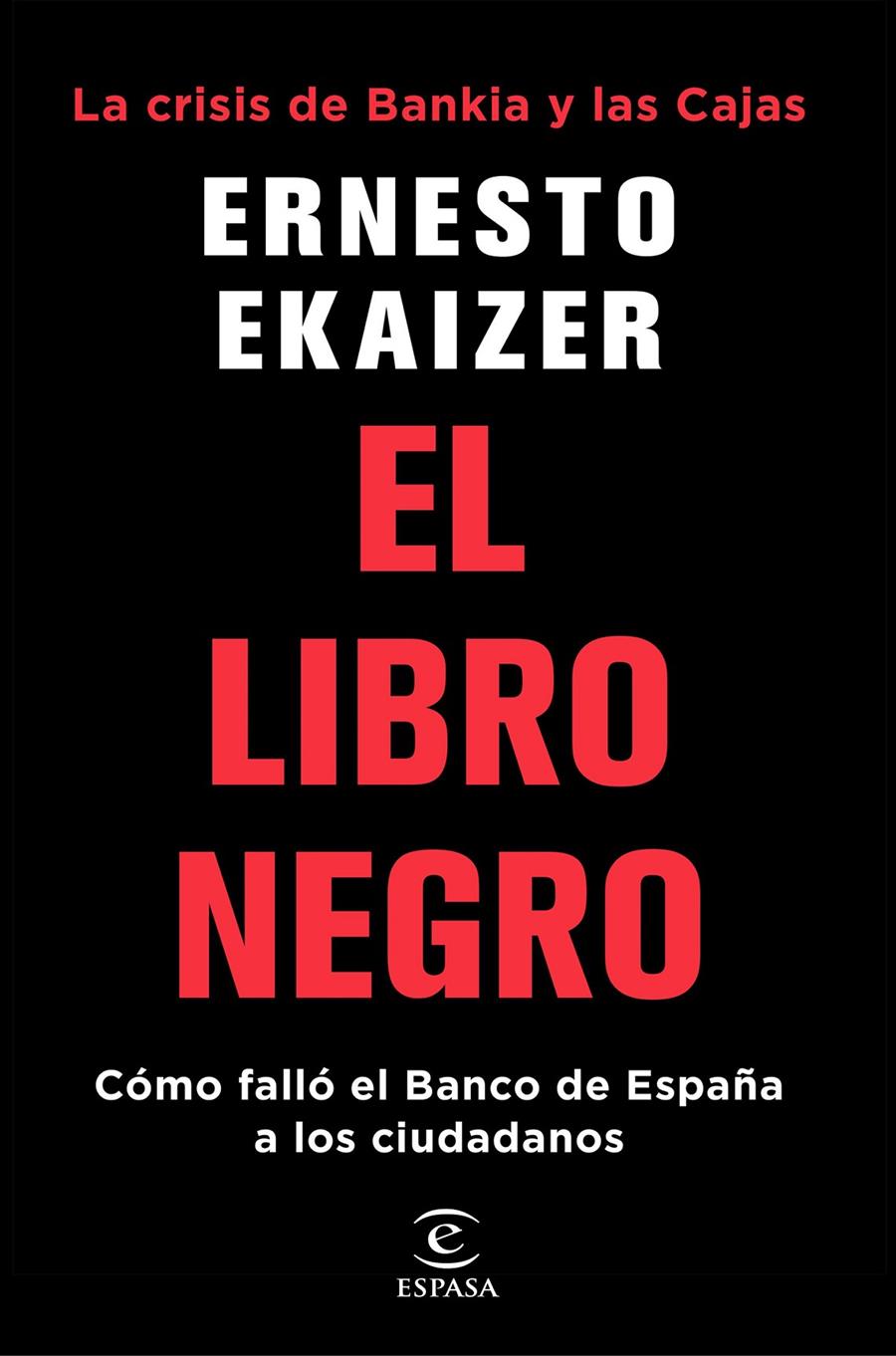 EL LIBRO NEGRO | 9788467053319 | EKAIZER, ERNESTO | Llibreria La Font de Mimir - Llibreria online Barcelona - Comprar llibres català i castellà