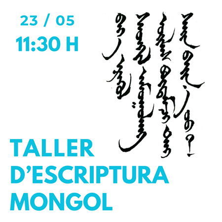 Taller d'escriptura mongol | Llibreria La Font de Mimir - Llibreria online Barcelona - Comprar llibres català i castellà