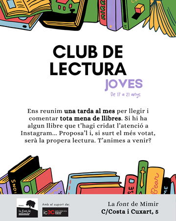 CLUB DE LECTURA JOVES | Llibreria La Font de Mimir - Llibreria online Barcelona - Comprar llibres català i castellà