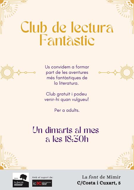 CLUBS DE LECTURA FANTASIA | Llibreria La Font de Mimir - Llibreria online Barcelona - Comprar llibres català i castellà
