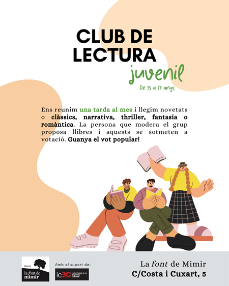 CLUB DE LECTURA JUVENIL | Llibreria La Font de Mimir - Llibreria online Barcelona - Comprar llibres català i castellà