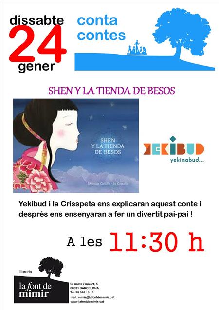 SHEN Y LA TIENDA DE BESOS | Llibreria La Font de Mimir - Llibreria online Barcelona - Comprar llibres català i castellà