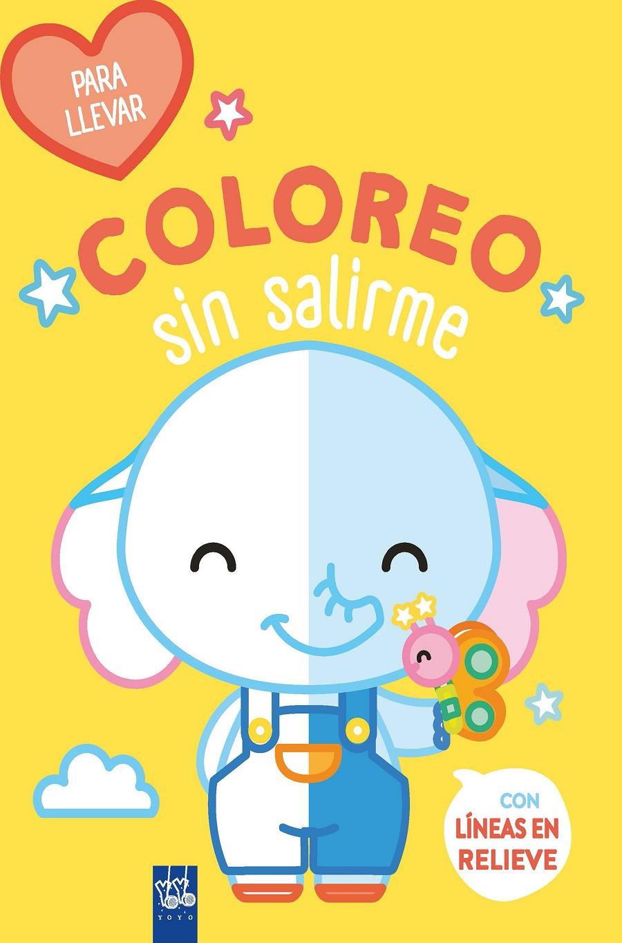 COLOREO SIN SALIRME-PARA LLEVAR. ELEFANTE | 9788408264071 | YOYO | Llibreria La Font de Mimir - Llibreria online Barcelona - Comprar llibres català i castellà