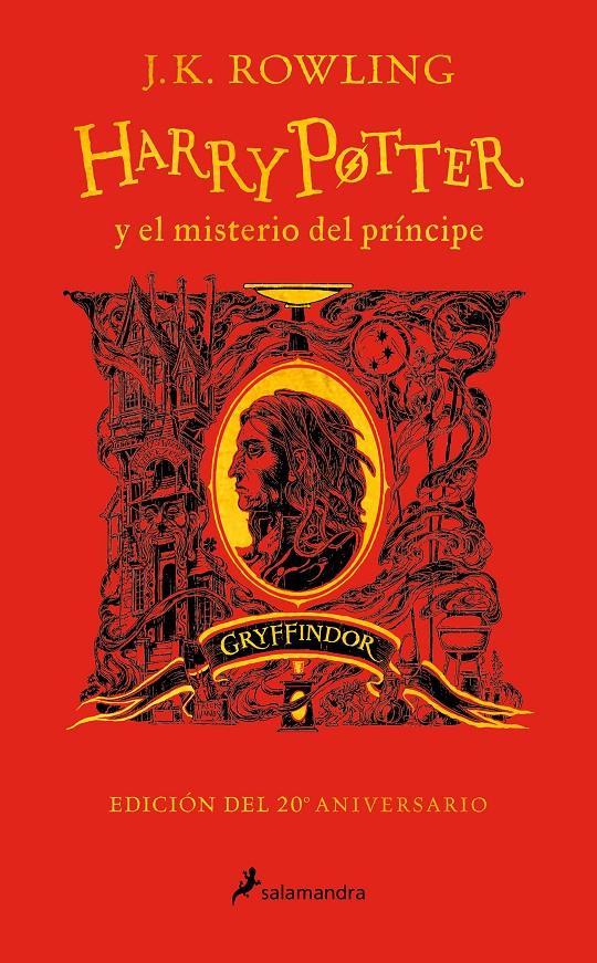 HARRY POTTER Y EL MISTERIO DEL PRÍNCIPE (EDICIÓN GRYFFINDOR DEL 20º ANIVERSARIO) | 9788418637940 | ROWLING, J.K. | Llibreria La Font de Mimir - Llibreria online Barcelona - Comprar llibres català i castellà
