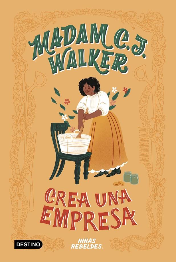 MADAM C.J. WALKER CREA UNA EMPRESA | 9788408225287 | NIÑAS REBELDES | Llibreria La Font de Mimir - Llibreria online Barcelona - Comprar llibres català i castellà