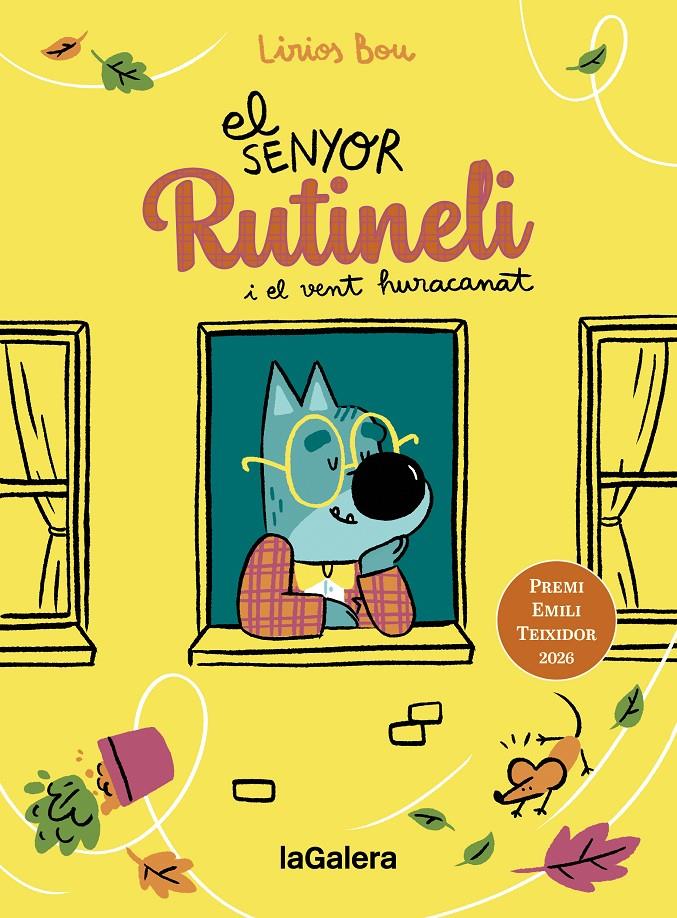 EL SENYOR RUTINELI I EL VENT HURACANAT | 9788424678586 | BOU, LIRIOS | Llibreria La Font de Mimir - Llibreria online Barcelona - Comprar llibres català i castellà