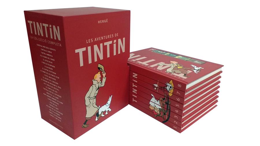 TINTÍN BOX. LA COL·LECCIÓ COMPLETA | 9788426144515 | REMI, GEORGES | Llibreria La Font de Mimir - Llibreria online Barcelona - Comprar llibres català i castellà