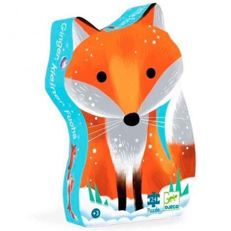 PUZZLE SILUETA PEQUEÑO ZORRO | 3070900072855 | Llibreria La Font de Mimir - Llibreria online Barcelona - Comprar llibres català i castellà