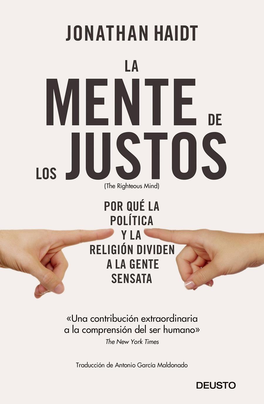 LA MENTE DE LOS JUSTOS | 9788423430093 | HAIDT, JONATHAN | Llibreria La Font de Mimir - Llibreria online Barcelona - Comprar llibres català i castellà