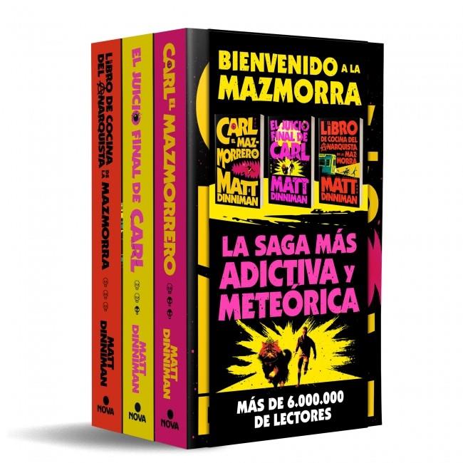 PACK BIENVENIDO A LA MAZMORRA (CARL EL MAZMORRERO | EL JUICIO FINAL DE CARL | EL | 9788410466524 | DINNIMAN, MATT | Llibreria La Font de Mimir - Llibreria online Barcelona - Comprar llibres català i castellà