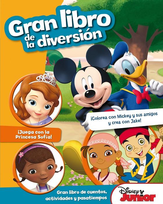 DISNEY JUNIOR. GRAN LIBRO DE LA DIVERSIÓN | 9788499516103 | DISNEY | Llibreria La Font de Mimir - Llibreria online Barcelona - Comprar llibres català i castellà