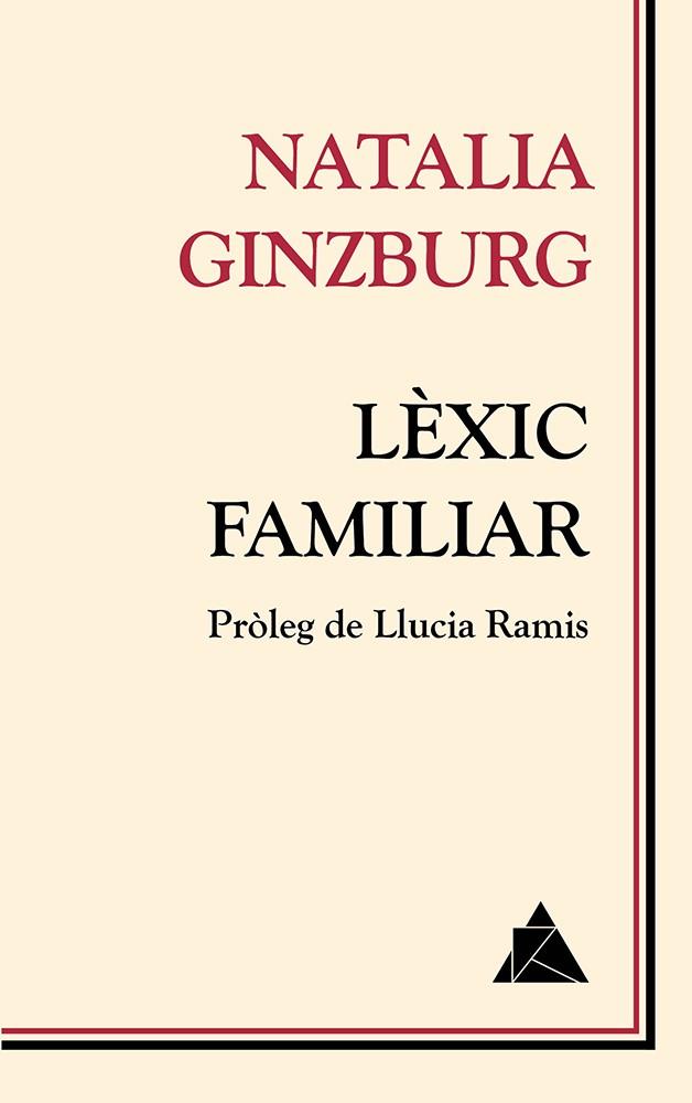 LÈXIC FAMILIAR | 9788416222254 | GINZBURG, NATALIA | Llibreria La Font de Mimir - Llibreria online Barcelona - Comprar llibres català i castellà