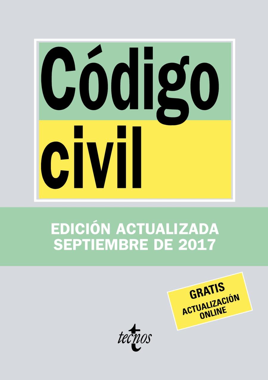 CÓDIGO CIVIL | 9788430971763 | EDITORIAL TECNOS | Llibreria La Font de Mimir - Llibreria online Barcelona - Comprar llibres català i castellà