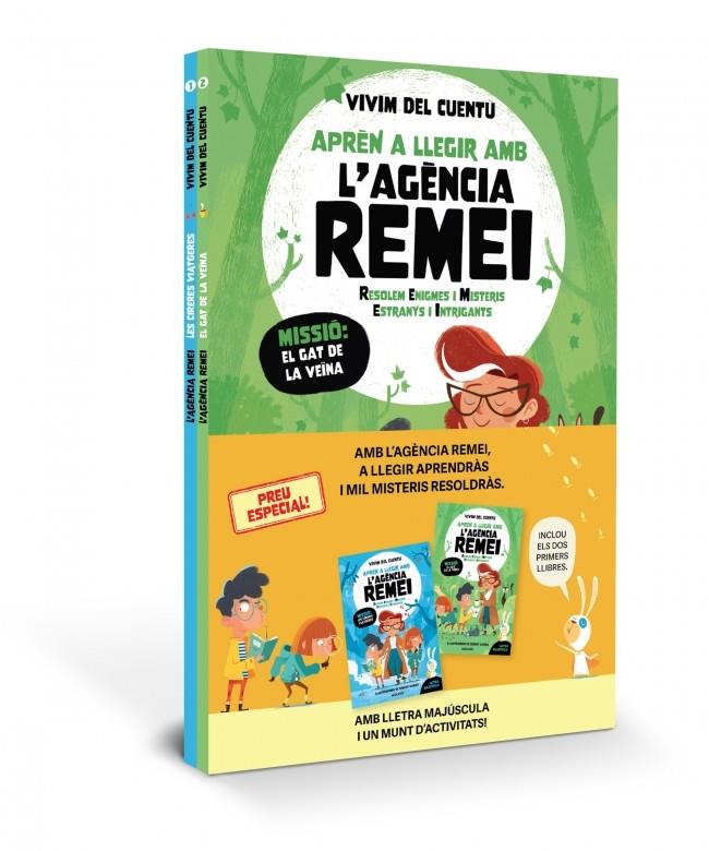 APRÈN A LLEGIR AMB L'AGÈNCIA REMEI (RESOLEM ENIGMES I MISTERIS ESTRANYS I INTRIG | 9788427252608 | VIVIM DEL CUENTU | Llibreria La Font de Mimir - Llibreria online Barcelona - Comprar llibres català i castellà