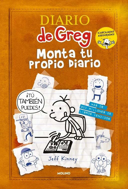 DIARIO DE GREG - MONTA TU PROPIO DIARIO | 9788427255463 | KINNEY, JEFF | Llibreria La Font de Mimir - Llibreria online Barcelona - Comprar llibres català i castellà