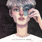 CALENDARIO AZUL ESTHER GILI 2020 | 9788467938517 | GILI,ESTHER | Llibreria La Font de Mimir - Llibreria online Barcelona - Comprar llibres català i castellà