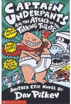 CAPTAIN UNDERPANTS & THE ATTACK OF THE TALKING TOILETS | 9780439995443 | , DAV PILKEY | Llibreria La Font de Mimir - Llibreria online Barcelona - Comprar llibres català i castellà