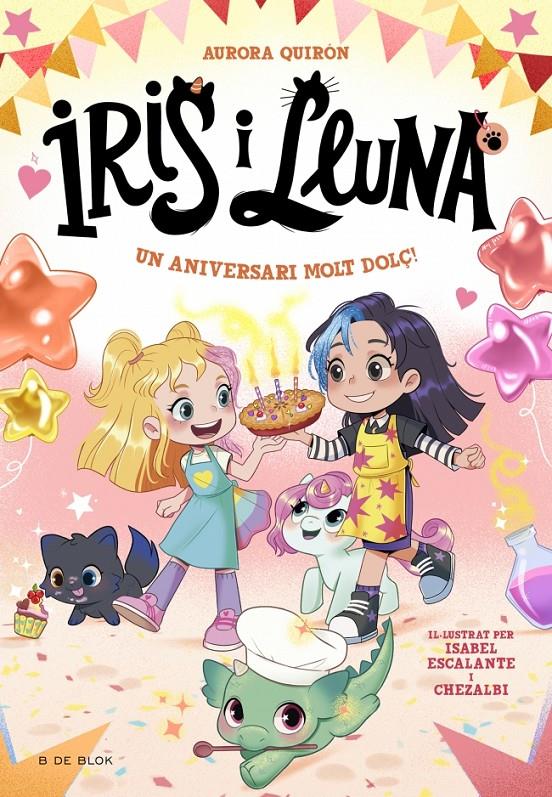 IRIS I LLUNA: CUIDADORES D'ANIMALETS MÀGICS 3 - UN ANIVERSARI MOLT DOLÇ! | 9788410269705 | QUIRÓN, AURORA | Llibreria La Font de Mimir - Llibreria online Barcelona - Comprar llibres català i castellà