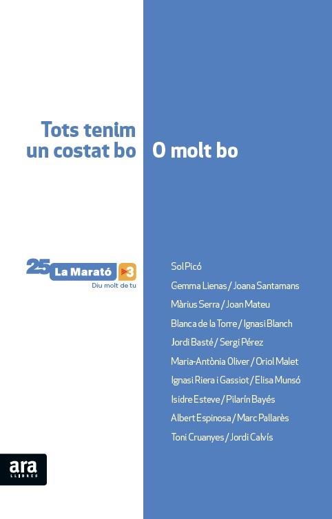TOTS TENIM UN COSTAT BO O MOLT BO | 9788416154647 | OLIVER I CABRER, MARIA-ANTÒNIA | Llibreria La Font de Mimir - Llibreria online Barcelona - Comprar llibres català i castellà
