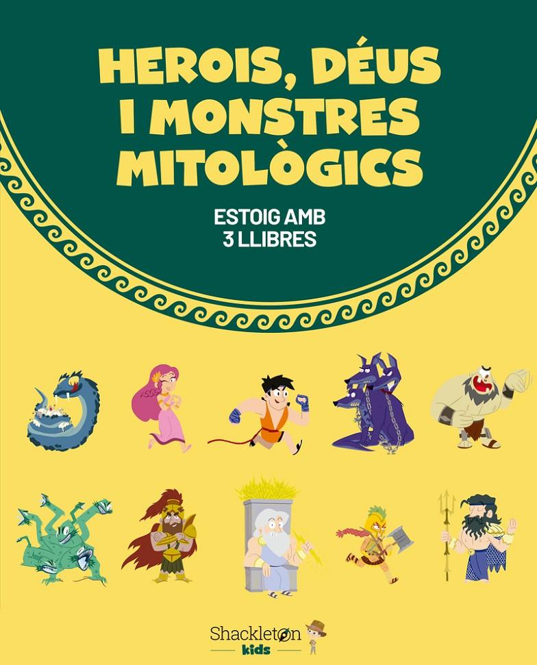 HEROIS, DÉUS I MONSTRES MITOLÒGICS | 9788413611136 | BAÑOS., GISELA / SABATÉ., VÍCTOR | Llibreria La Font de Mimir - Llibreria online Barcelona - Comprar llibres català i castellà