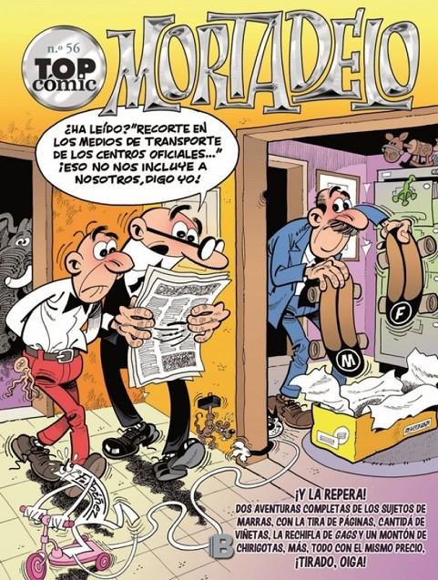 CONTRABANDO | ¡TIJERETAZO! (TOP CÓMIC MORTADELO 56) | 9788466656702 | IBÁÑEZ, FRANCISCO | Llibreria La Font de Mimir - Llibreria online Barcelona - Comprar llibres català i castellà