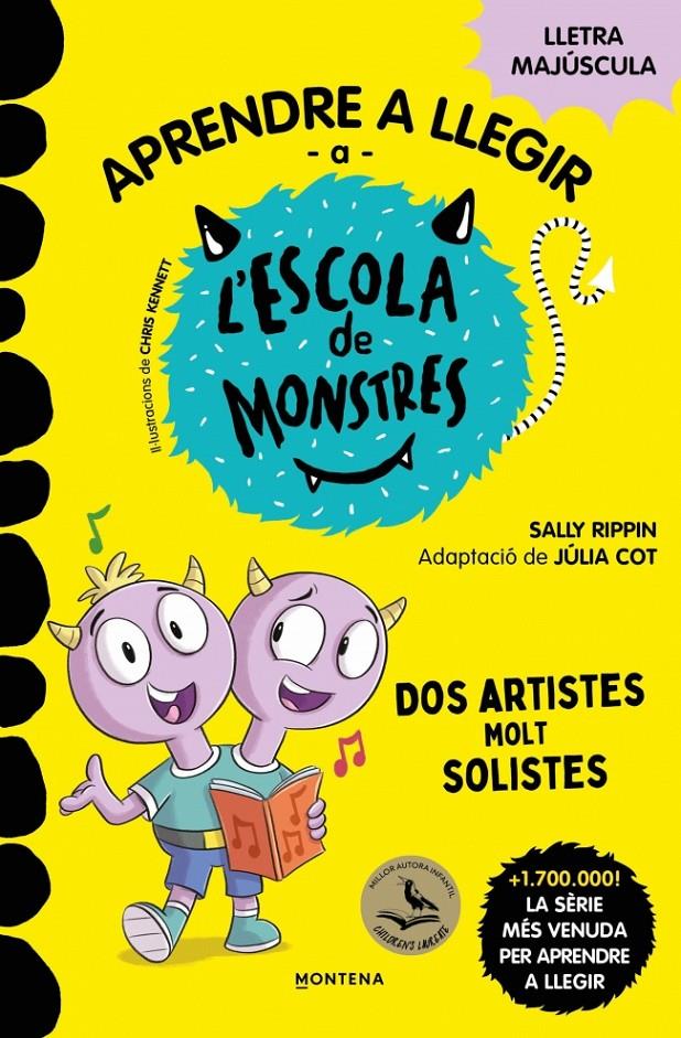 APRENDRE A LLEGIR A L'ESCOLA DE MONSTRES 24 - DOS ARTISTES MOLT SOLISTES | 9791387724191 | RIPPIN, SALLY | Llibreria La Font de Mimir - Llibreria online Barcelona - Comprar llibres català i castellà