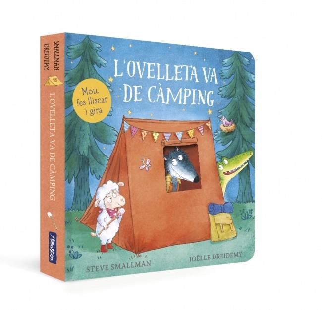 L'OVELLETA VA DE CÀMPING (L'OVELLETA QUE VA VENIR A SOPAR. LLIBRE DE CARTRÓ) | 9788448870409 | SMALLMAN, STEVE | Llibreria La Font de Mimir - Llibreria online Barcelona - Comprar llibres català i castellà